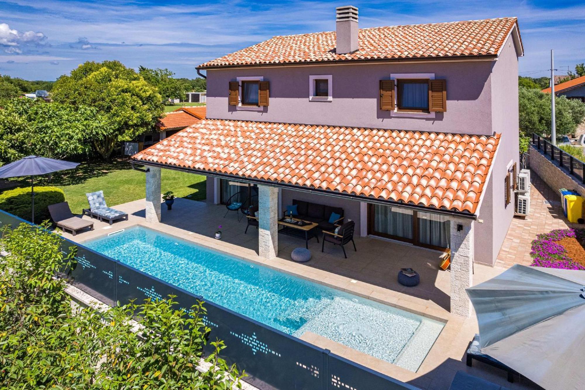 Villa Roma Near Pula For 6 People With Private Pool Jadreški 外观 照片